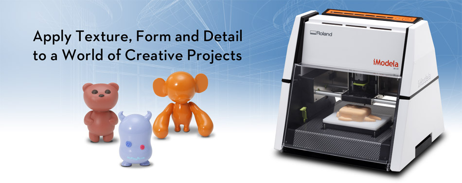 iModela Hobby Milling Machine - Apply Texture, Form and Detail to a World of Creative Projects