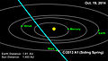 Comet to Make Close Flyby of Red Planet in October 2014.jpg