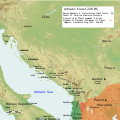 Adriatic Coast 226 BC 3rd century (English).svg