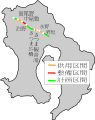 Hokusatsuoudan road map.svg