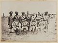 British and native officers, 15th (Ludhiana) Regiment of Bengal Native Infantry, 1st Sudan war, 1884.jpg