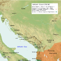 Adriatic Coast 250 BC 3rd century (English).svg