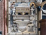 Frari (Venice) interior facade - Monument to Alvise Pasqualigo.jpg