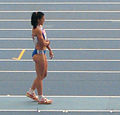 2013 IAAF World Championship in Moscow Triple Jump Women Athanasía Pérra retuschiert.jpg