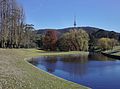 Telstra Tower from ANU campus, Canberra Australia.jpg