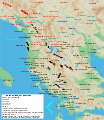 Map of ancient Epirus and environs (Français).svg
