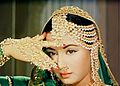 Meena Kumari in Pakeezah. Kumari regarded the film as Kamal Amrohi’s tribute to her.jpg