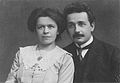 Albert Einstein and his wife Mileva Maric.jpg