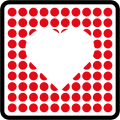 Love Heart symbol square.svg