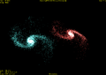 Disk galaxies collision.png