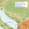 Adriatic Coast 230 BC 3rd century (English).svg