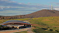 Canberra National Arboretum with Telstra Tower, Canberra ACT.JPG