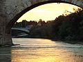 Atardecer en el Puente de Piedra 4.JPG