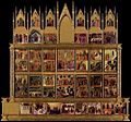 Duccio di Buoninsegna - Conjectural reconstrruction of the Maestà (back) - WGA06741.jpg