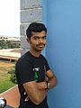 "Bineeth.K.Nivas, The User In The Wikimedia, Sep 2012".jpg