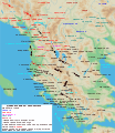 Map of ancient Epirus and environs (Български).svg