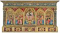 Baroncelli Polyptych c.1334 Baroncelli Chapel, Santa Croce, Florence 185x323cm..jpg