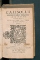 Caii Sollii Apollinaris Sidonii Opera.tif