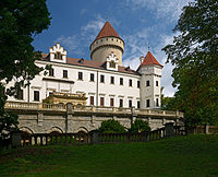 Konopiště château near Benešov, Czech Republic.JPG