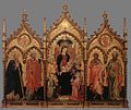 15th-century unknown painters - Madonna and Child Enthroned with Saints - WGA23926.jpg
