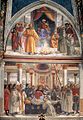 Domenico Ghirlandaio - Right wall of the Sassetti Chapel (detail) - WGA08796.jpg