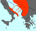 Illyrian colonies in Italy 550 BC (English) (simple map).svg