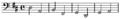 Pachelbel Canon bass line.png