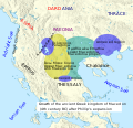 Growth of the ancient Greek Kingdom of Macedon (English).svg