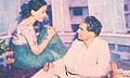 Meena Kumari with Kamal Amrohi 1953.jpg