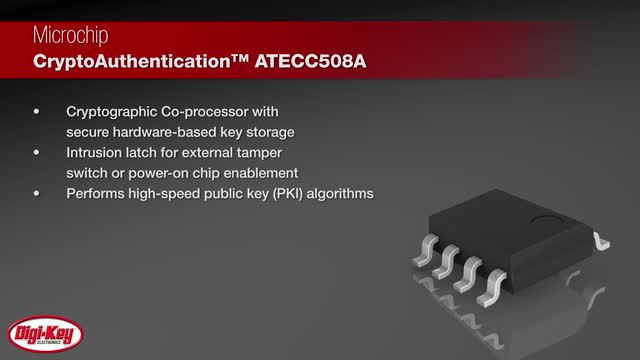 Microchip ATECC508A Crypto Products Microchip ATECC508A Crypto Products Link